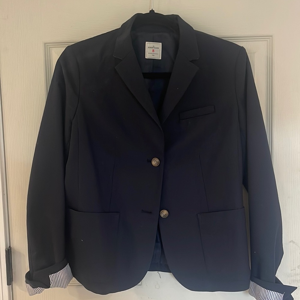 Gap womens navy blue Academy blazer size 8